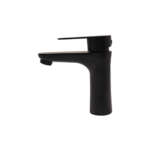 ACEKO Elegance Deck-Mounted Basin Mixer – Single Lever Premium Black