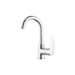 ACEKO Pro-Glide Gooseneck Kitchen Mixer – Single Lever Chrome Finish