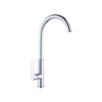 ACEKO Chef-Style Swan Neck Kitchen Faucet – Premium Hot & Cold Mixer